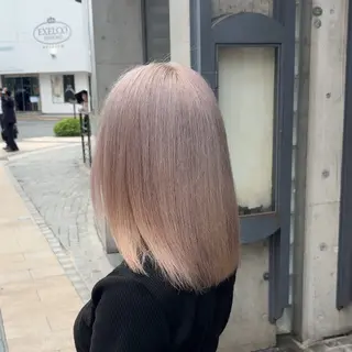 ミディアム カラー aura所属・CONAN｜盛岡ボブ 特化/タッセルボブのヘアスタイル