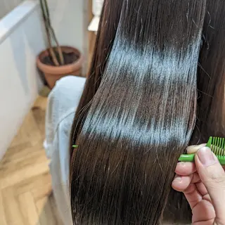 ロング 中野 雅子のヘアスタイル