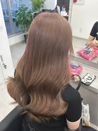 ロング Lapis所属・韓国レイヤーカット/ AIRIのヘアスタイル