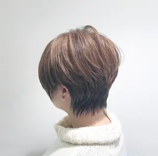 ショート ショート、ボブ/ 川鍋薫のヘアスタイル
