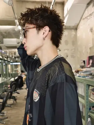 メンズ 近澤瑠以✂️パーマ /メンズ💈渋谷💈のヘアスタイル