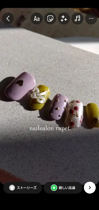 ネイル nailsalon rapet所属・nailsalon  rapetのネイルデザイン