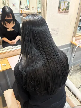 ロング サンクチュアリ千里山店所属・美容室 sanctuaryのヘアスタイル