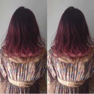 ミディアム カラー 🉐レイヤー/塩見 弘樹🉐渋谷のヘアスタイル