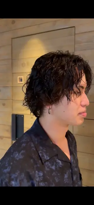 パーマ メンズ MEIKA hair &beauty所属・髪質改善 shuuのヘアスタイル