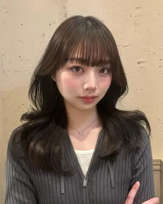 ロング H by shiomih所属・藤原 楓愛/shiomiHのヘアスタイル