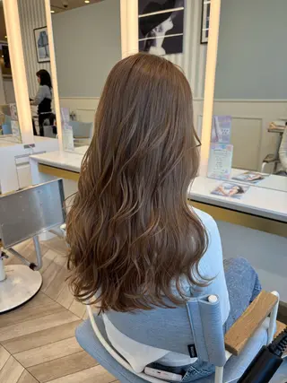 ロング カラー 低ダメージ特化🌱 佐野優斗のヘアスタイル