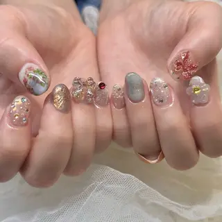 ネイル 新井 ひなののネイルデザイン