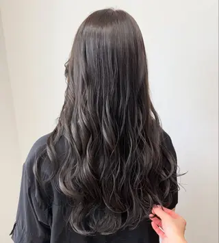 ロング 伶風/ボブ/ ヘーゼルベージュのヘアスタイル