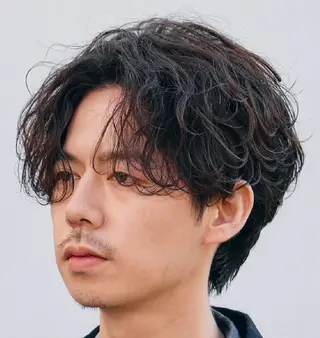 パーマ メンズ 仙台フェザーパーマ/ fifth/遠藤楓雅のヘアスタイル