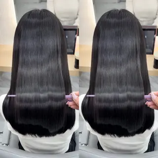 セミロング 韓国風/髪質改善/ Kiyoraのヘアスタイル