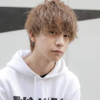 カラー メンズ ショート Mens salon ANDYのヘアスタイル