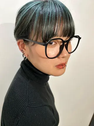 カラー レイヤーカット/髪質 /艶髪/わかな🌻のヘアスタイル