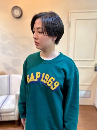 ショート 由谷 祥伍のヘアスタイル