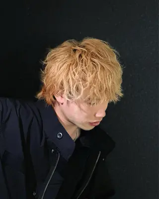 メンズ 久後清斗 クゴサヤトのヘアスタイル