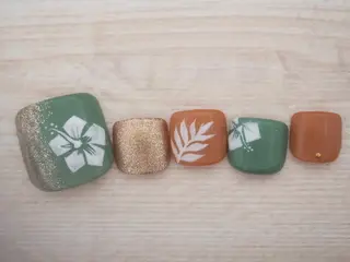 ネイル トップネイリスト Ribbon立川店のネイルデザイン