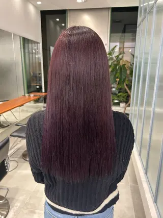 カラー 艶髪/透明感カラー/ 暖色/Runa✨🤍のヘアスタイル