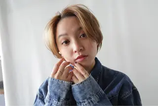 ショート カラー パーマ ショートボブ縮毛矯正 髪質改善のプロ山道潤のヘアスタイル