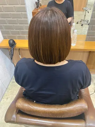 ミディアム shleep共和店所属・守田 晏奈のヘアスタイル