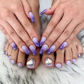 ロング mao .のネイルデザイン