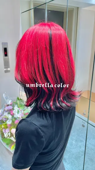 カラー Reve by Lond仙台所属・カットモデル無料 8000円ハイトーンのヘアスタイル