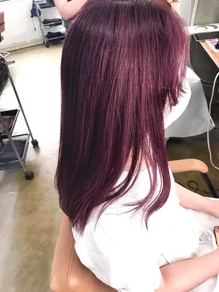 ミディアム カラー 💎髪質改善💎 デザイナーshinのヘアスタイル