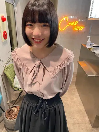 ショート ヘアアレンジ XENA表参道 MIKUのヘアスタイル