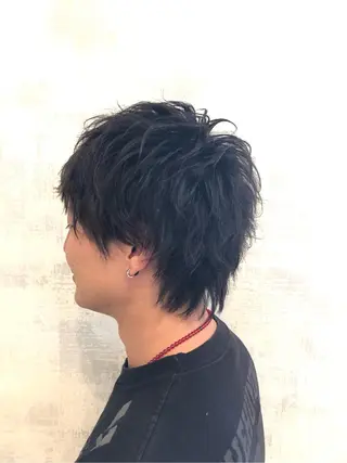 ショート パーマ メンズ 北脇 健治のヘアスタイル