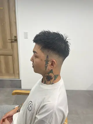 ショート パーマ特化 龍雅💈のヘアスタイル