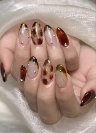 ネイル lucky nail 歌舞伎町のネイルデザイン