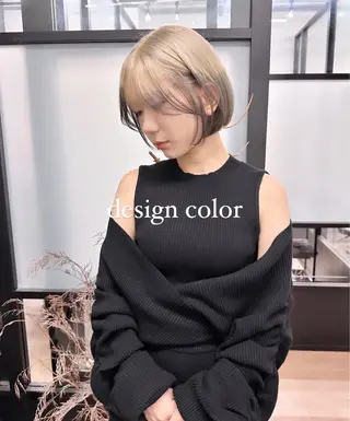 カラー storiiz所属・本田大輝top designerのヘアスタイル