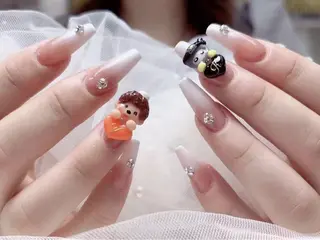 ネイル チョウ チョウのネイルデザイン