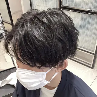 パーマ メンズ メンズ縮毛矯正 ♠️店長下平隼人のヘアスタイル
