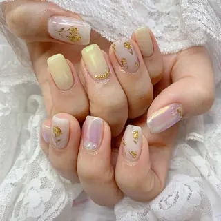 ネイル La neige* yuki 🥯🍑のネイルデザイン