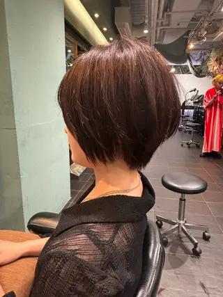 ショート オーガニックカラー/ 表参道/ルカのヘアスタイル