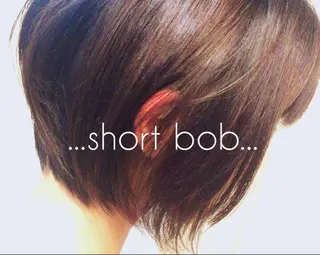 ショート カラー パーマ ヘアアレンジ 表参道Lise おおいしおりのヘアスタイル