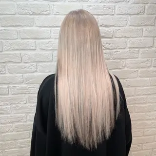 ロング ブリーチ🔥ベージュ /グレー/daikiのヘアスタイル