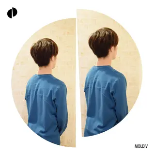 ショート メンズ ✨縮毛矯正✨髪質改善 ナカシマ ユミのヘアスタイル