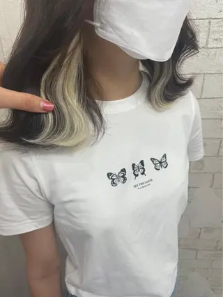 ミディアム Eleanor立川北口所属・🦋YUI 髪質改善 ブリーチ　着付け🦋のヘアスタイル