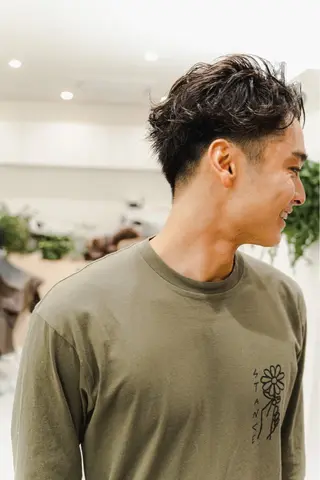 パーマ メンズ 似合わせカット🫧 /パーマRINAのヘアスタイル