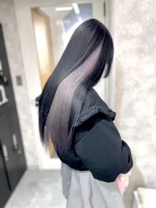 カラー 栄/デザイン/ ブリーチ/琉輝のヘアスタイル