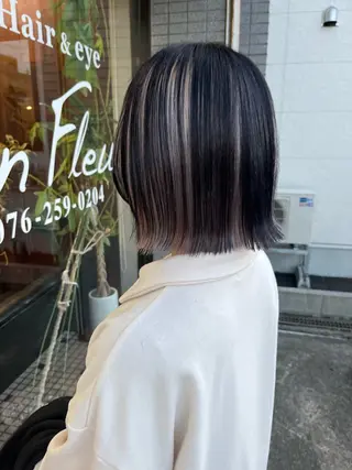 ショート Un Fleur所属・立野 希沙のヘアスタイル