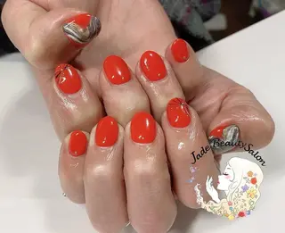 ショート ネイル JadeBeauty Salonのネイルデザイン