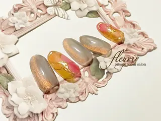 ネイル フルリール 【プライベートサロンのネイルデザイン
