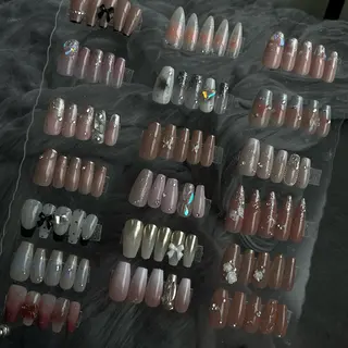 ネイル Ray. ちゅるん系ニュアンスのネイルデザイン