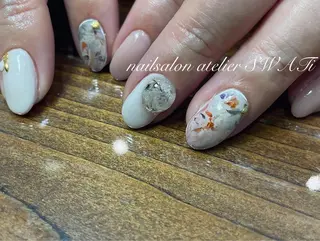 ネイル ヘアーサロン大野所属・nailsalon SWATiのネイルデザイン