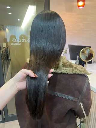 ロング レイヤー/暖色/ 髪質改善/永礼芳果のヘアスタイル