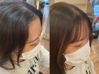 パーマ VISAGE ba.sk 金子詩帆のヘアスタイル