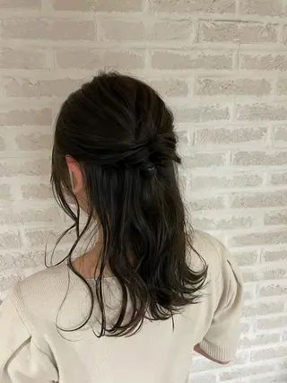 セミロング カラー ♡Eleanor大宮 aya♡のヘアスタイル