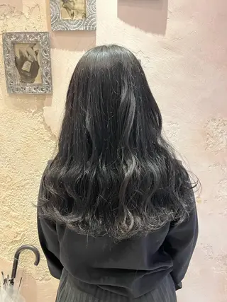 ロング 川井麻由🎀アイドル 量産🎀ピンクカラーのヘアスタイル